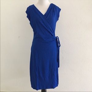 LK Bennett Royal Blue Wrap Dress